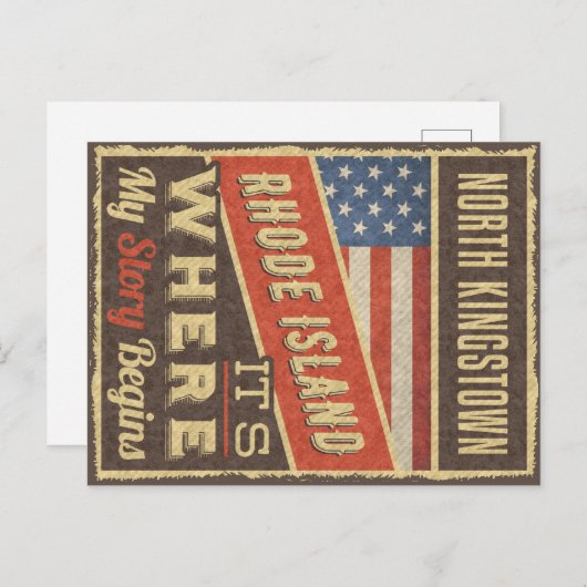 North Kingstown Rhode Island ポストカード (正面/裏面)