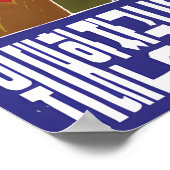 North Korea Propaganda Poster Let's become a ポスター (角)