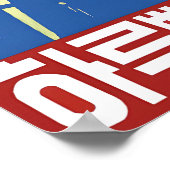 North Korea Propaganda Poster Let's finish ポスター (角)