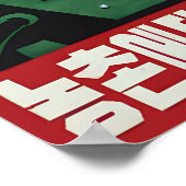 North Korea Propaganda Poster Let's finish the ポスター (角)