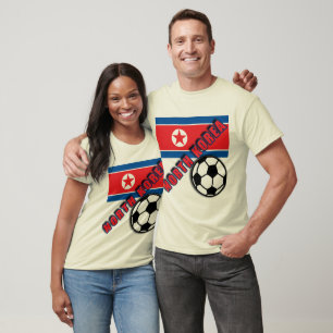 NORTH KOREA World Soccer Fan Tshirts Tシャツ