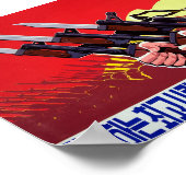 North Korean War Propaganda ポスター (角)