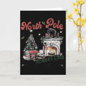 North Le Book Club Book Lover Bookish Bookworm Chr カード (黄色い花)