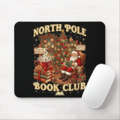 North Le Book Club Cozy Christmas Reading Gift  マウスパッド (マウス)