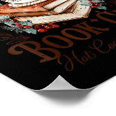 North Le Book Club Hot Cocoa Served Daily Libraria ポスター (角)