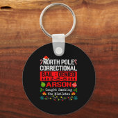 North Le Correctional Arson Caught Smoking The Mis キーホルダー (正面)