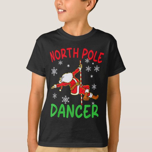 North Le Dancer Funny Santa Joke  Tシャツ (正面)