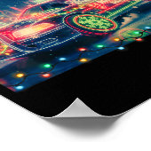 North Le Patrol Christmas Car Tee  ポスター (角)