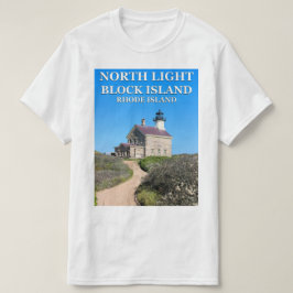 North Light house, Block Island RI Tシャツ