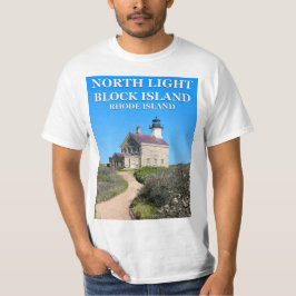 North Light house, Block Island RI Tシャツ