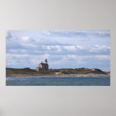 North Light Lighthouse Block Island Poster ポスター (正面)