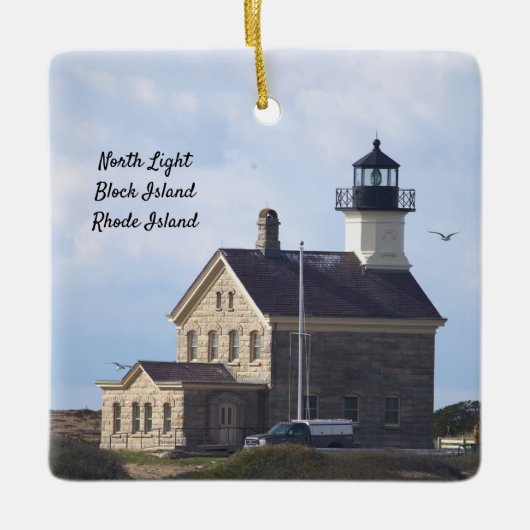 North Light Lighthouse Ornament  セラミックオーナメント (正面)