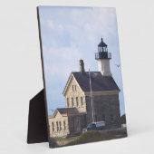 North Light Lighthouse Rhode Island Plaque  フォトプラーク (側面)