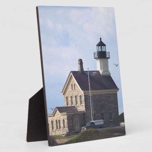 North Light Lighthouse Rhode Island Plaque  フォトプラーク (側面)