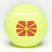 North Macedonia テニスボール (裏面)