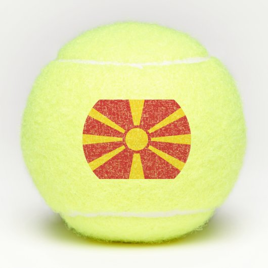 North Macedonia テニスボール (正面)