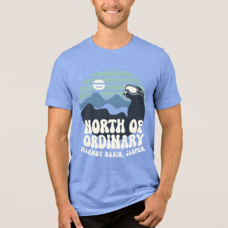 North of Ordinary Marmot Basin Jasper Retro Ski  トライブレンドＴシャツ