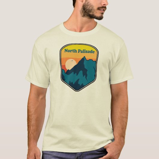 North Palisade California Sunrise Tシャツ (正面)
