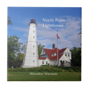 North Pointの灯台タイル タイル