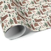 North Pole Christmas Town  ラッピングペーパー (ロールコーナー)