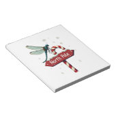 North Pole Dragonfly ノートパッド (アングル)