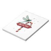 North Pole Dragonfly ノートパッド (回転)