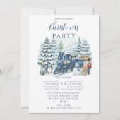 North Pole Express Christmas 招待状 (正面)