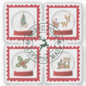 North Pole Express Mail – Christmas Sticker  シール (正面)
