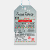 North Pole Express: Special Delivery Tag ギフトタグ (正面)