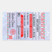North Pole Express: Special Delivery Tag 長方形シール (正面)
