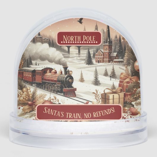 North Pole Magic Christmas Santas Train No Refunds (正面)
