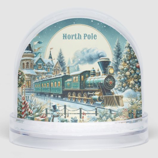 North Pole Magic Christmas Train Winter Wonderland (正面)