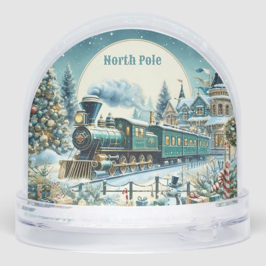 North Pole Magic Christmas Train Winter Wonderland (裏面)