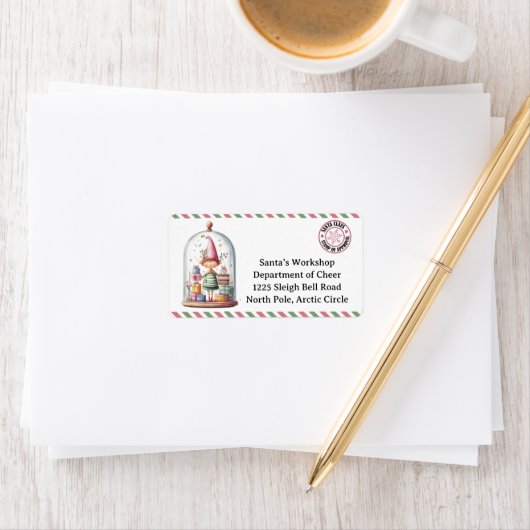 North Pole Mail | Enchanted Elf ラベル (インサイチュ)