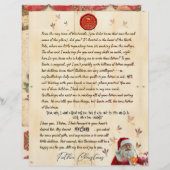 North Pole Personal Christmas Letter From Santa (正面/裏面)