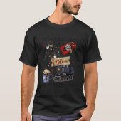 North Pole Polar Express All Abroad Santa Tシャツ (正面)