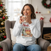 North Pole Readers Club Book Lover Christmas スウェットシャツ