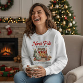 North Pole Readers Club Book Lover Christmas スウェットシャツ