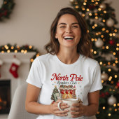 North Pole Readers Club Book Lover Christmas トライブレンドＴシャツ
