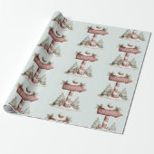 North Pole Sign | Wrapping Paper ラッピングペーパー (アンロールド)