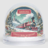North Pole Snow Christmas Santas Train No Refunds (正面)