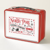 North Pole Trading Company メタルランチボックス (裏面)