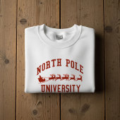 North Pole University Christmas Sweatshirt スウェットシャツ