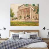 North Portico, The White House, Washington, D.C キャンバスプリント (インサイチュ (寝室))