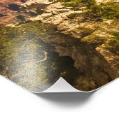 North Rimビジターセンターから表示 – グランド フォトプリント (角)