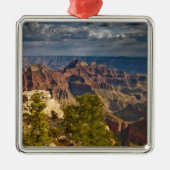 North Rimビジターセンターから表示 – グランド メタルオーナメント (正面)