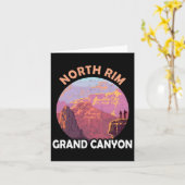 North Rim Grand Canyon I Hiked The Grand Canyon Ou カード (黄色い花)