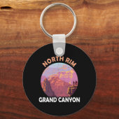 North Rim Grand Canyon I Hiked The Grand Canyon Ou キーホルダー (正面)