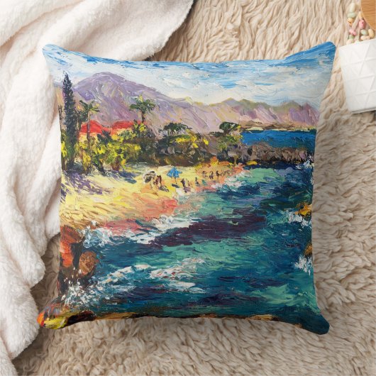 North Shore Hawaii 3 tables pillow クッション (ブランケット)