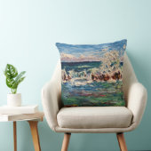 North Shore Thundering Waves in Hawaii pillow クッション (椅子)